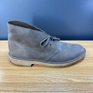 Clarks Original Chukka Desert Boots Men's US 10 Beeswax Leather Crepe Sole 13292